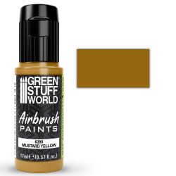 Airbrush Paint Mustard Yellow